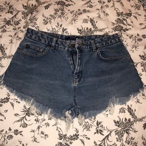 Vintage Bill Blass jean shorts